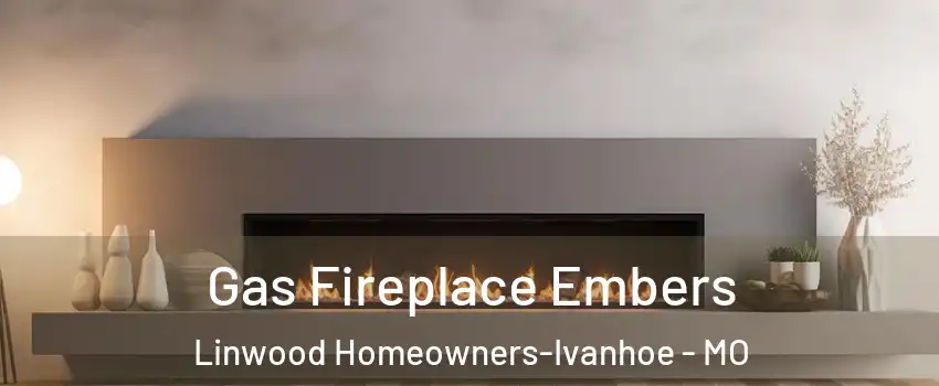 Gas Fireplace Embers Linwood Homeowners-Ivanhoe - MO