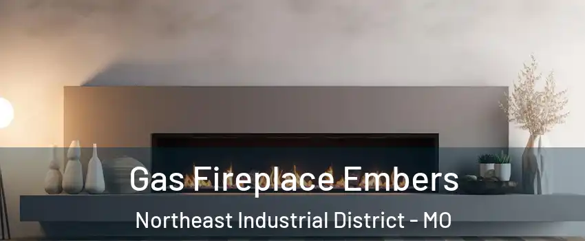 Gas Fireplace Embers Northeast Industrial District - MO