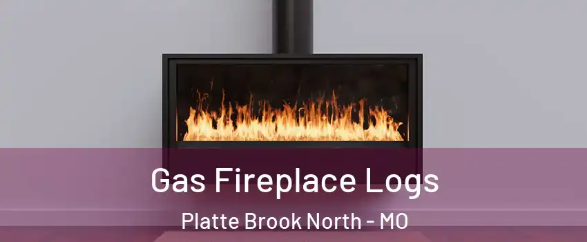 Gas Fireplace Logs Platte Brook North - MO