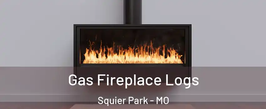 Gas Fireplace Logs Squier Park - MO