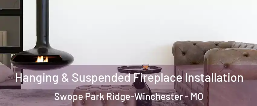 Hanging & Suspended Fireplace Installation Swope Park Ridge-Winchester - MO