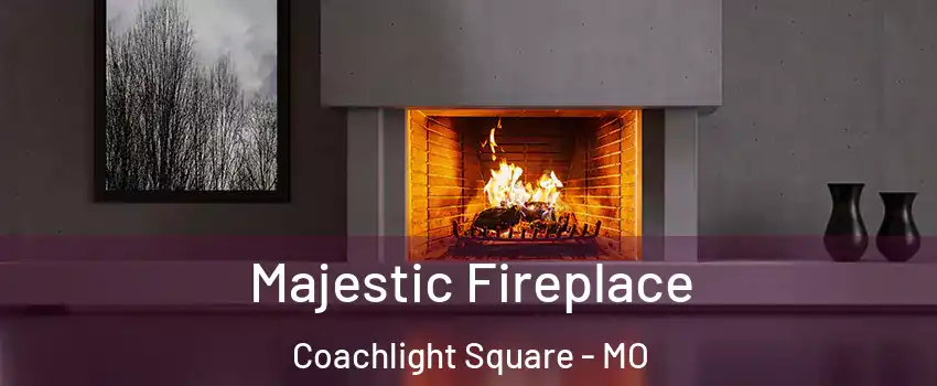 Majestic Fireplace Coachlight Square - MO