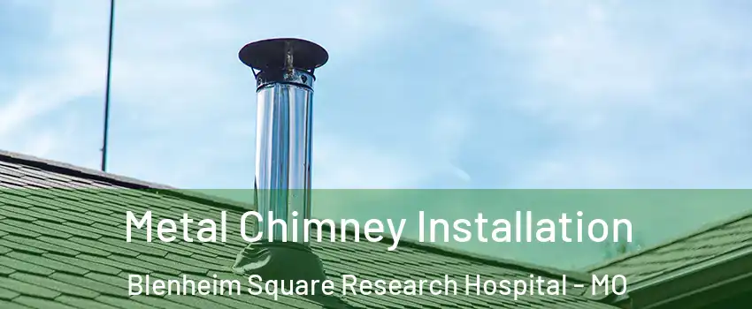 Metal Chimney Installation Blenheim Square Research Hospital - MO