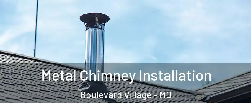 Metal Chimney Installation Boulevard Village - MO