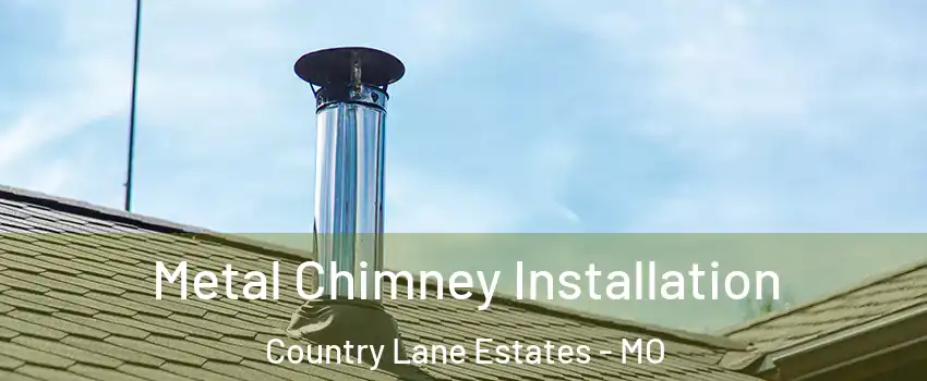 Metal Chimney Installation Country Lane Estates - MO