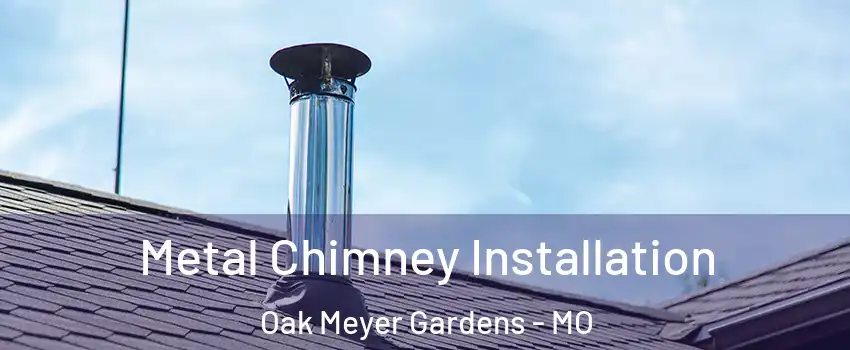Metal Chimney Installation Oak Meyer Gardens - MO