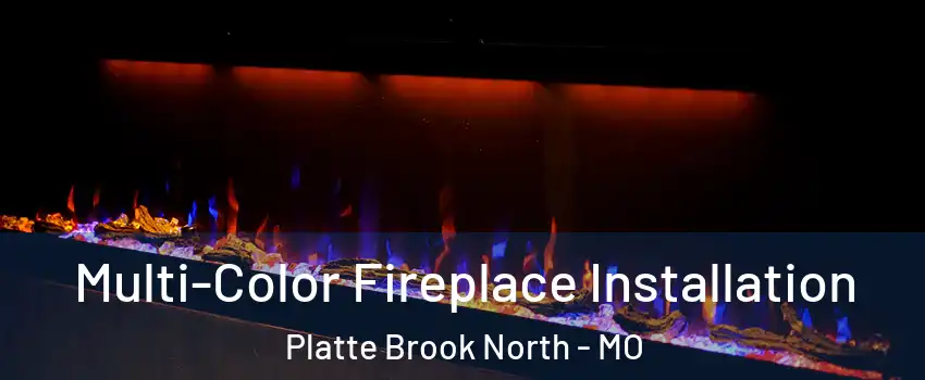 Multi-Color Fireplace Installation Platte Brook North - MO