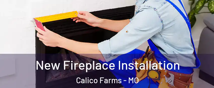 New Fireplace Installation Calico Farms - MO