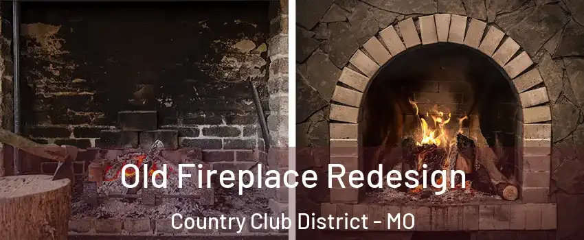 Old Fireplace Redesign Country Club District - MO