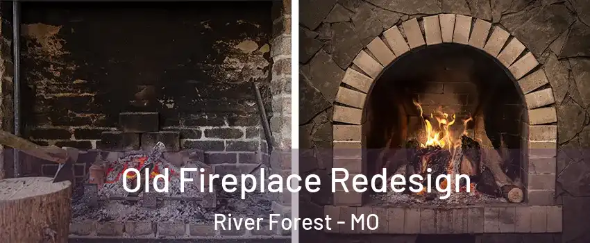 Old Fireplace Redesign River Forest - MO