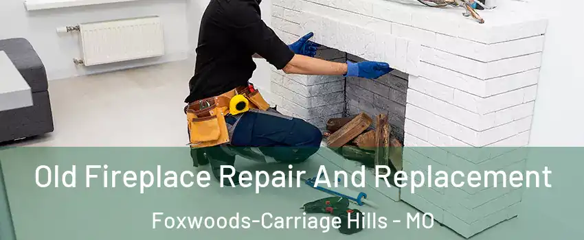 Old Fireplace Repair And Replacement Foxwoods-Carriage Hills - MO