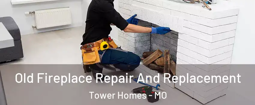 Old Fireplace Repair And Replacement Tower Homes - MO