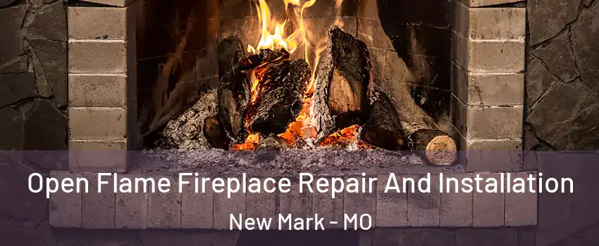 Open Flame Fireplace Repair And Installation New Mark - MO