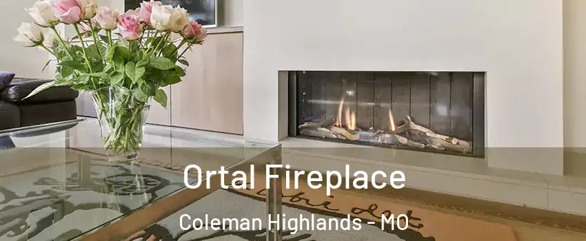 Ortal Fireplace Coleman Highlands - MO