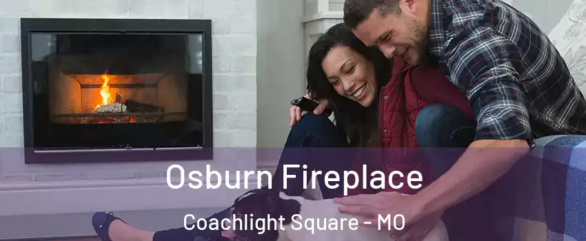 Osburn Fireplace Coachlight Square - MO