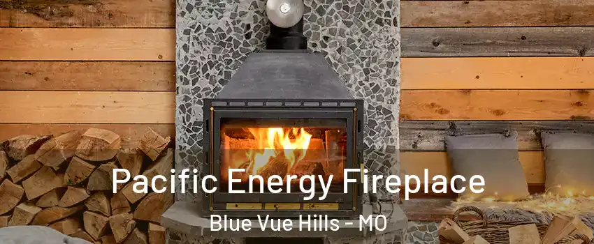 Pacific Energy Fireplace Blue Vue Hills - MO