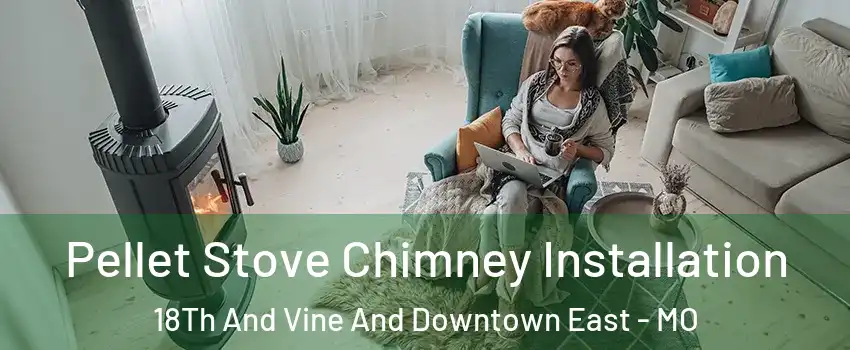 Pellet Stove Chimney Installation 18Th And Vine And Downtown East - MO