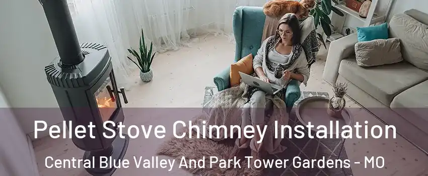 Pellet Stove Chimney Installation Central Blue Valley And Park Tower Gardens - MO