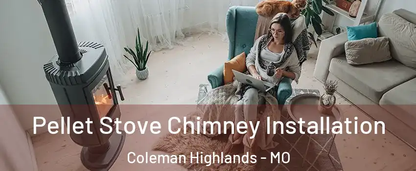 Pellet Stove Chimney Installation Coleman Highlands - MO
