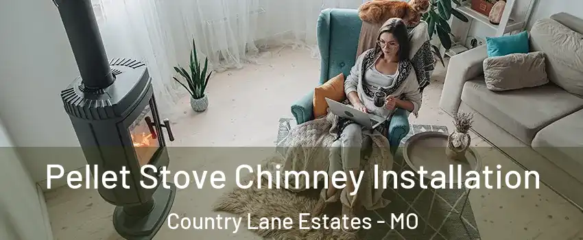 Pellet Stove Chimney Installation Country Lane Estates - MO