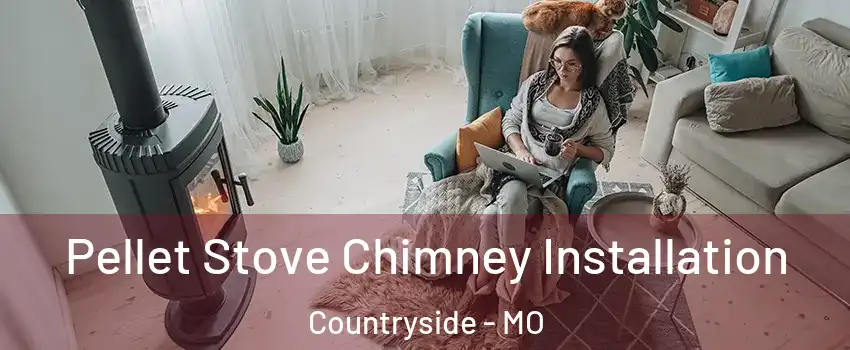 Pellet Stove Chimney Installation Countryside - MO
