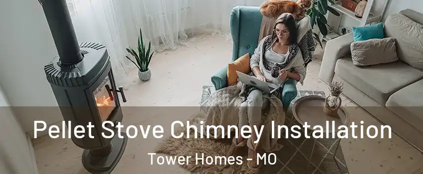 Pellet Stove Chimney Installation Tower Homes - MO