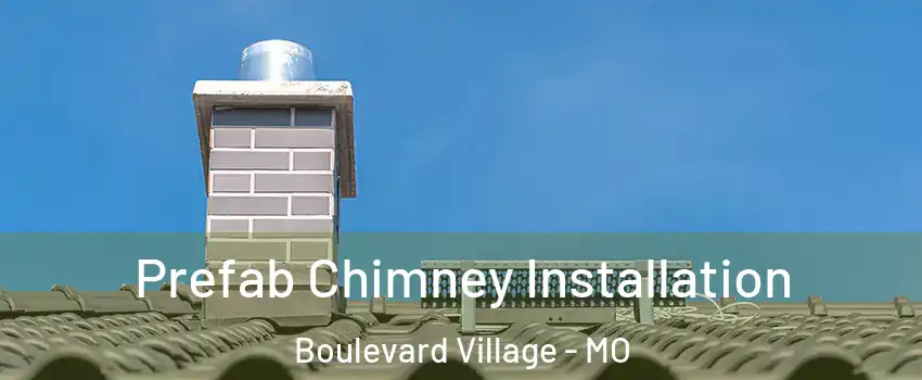 Prefab Chimney Installation Boulevard Village - MO