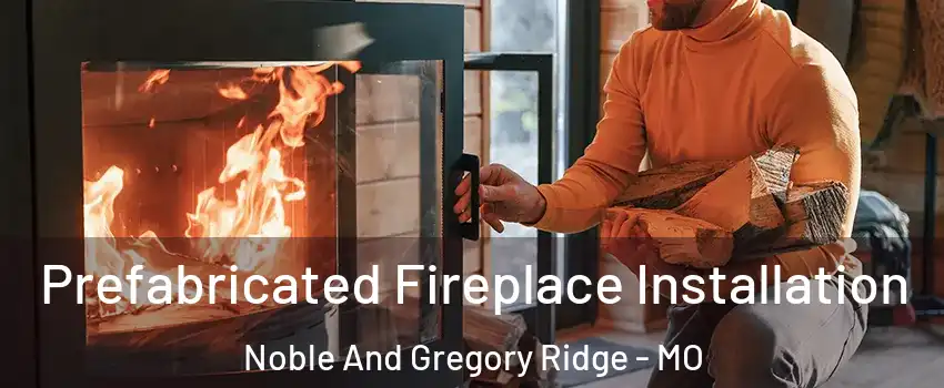 Prefabricated Fireplace Installation Noble And Gregory Ridge - MO