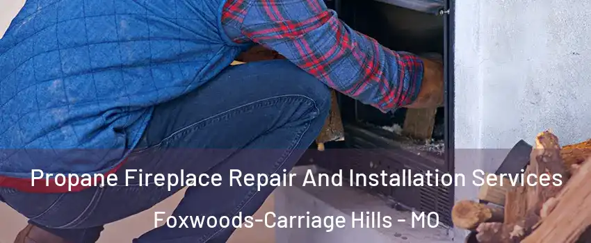 Propane Fireplace Repair And Installation Services Foxwoods-Carriage Hills - MO