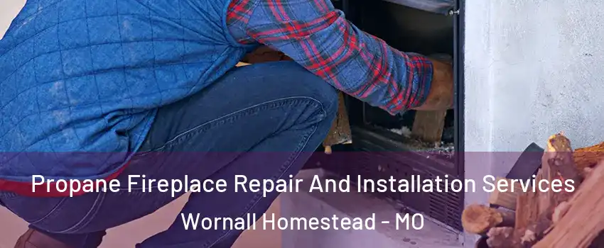 Propane Fireplace Repair And Installation Services Wornall Homestead - MO