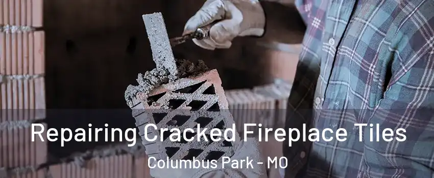 Repairing Cracked Fireplace Tiles Columbus Park - MO