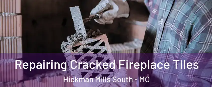 Repairing Cracked Fireplace Tiles Hickman Mills South - MO