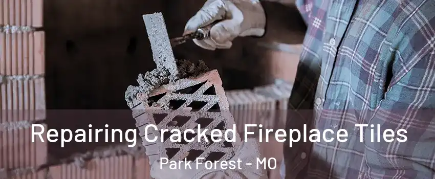 Repairing Cracked Fireplace Tiles Park Forest - MO