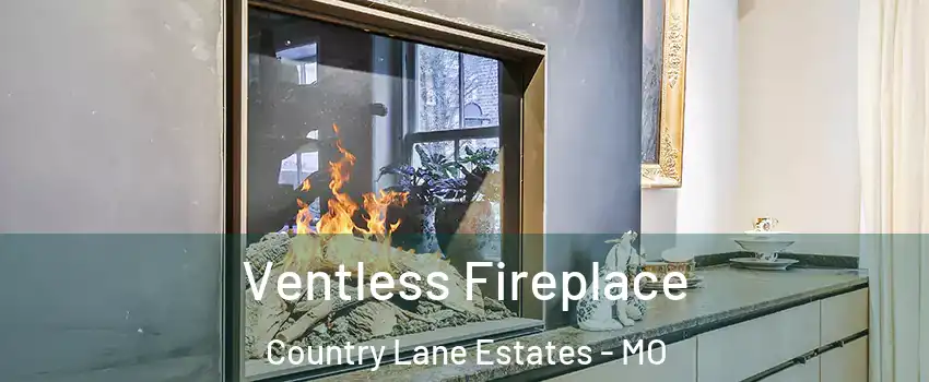 Ventless Fireplace Country Lane Estates - MO