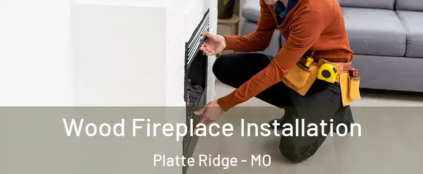 Wood Fireplace Installation Platte Ridge - MO